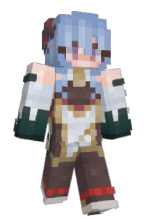 hyakuyaedeeh Minecraft avatar full body