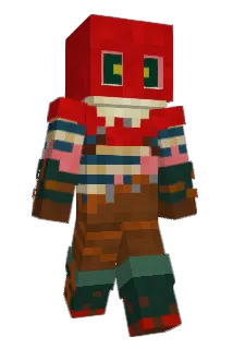 hydrante Minecraft avatar full body