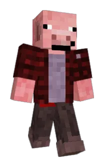 hypednugget Minecraft avatar full body