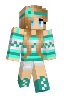 hypergirl65 Minecraft avatar full body