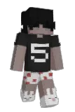 hysterox Minecraft avatar full body