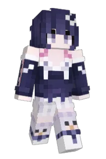 hyunjunprincess Minecraft avatar full body