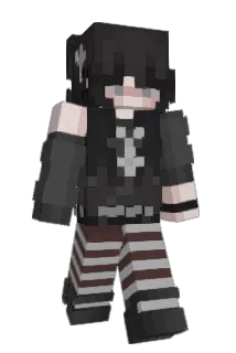 iAjsha Minecraft avatar full body