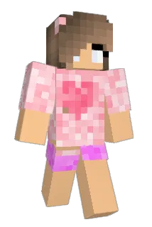 iAmGirlGamer Minecraft avatar full body