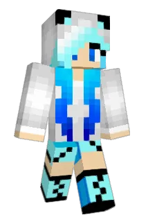 iAppleGirl Minecraft avatar full body