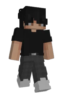 iDaf3k Minecraft avatar full body