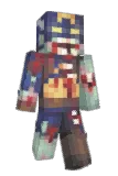 iDelphic Minecraft avatar full body