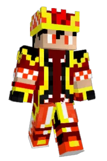 iElementalKing Minecraft avatar full body