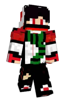 iFlames7w7 Minecraft avatar full body