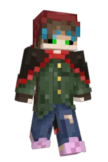 iFlamin Minecraft avatar full body