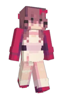 iHrtNako Minecraft avatar full body