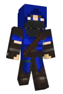 iKingBlue Minecraft avatar full body