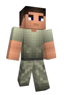 iOstrich Minecraft avatar full body