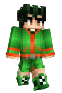 iPandaas Minecraft avatar full body