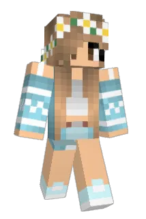 iPastel Minecraft avatar full body