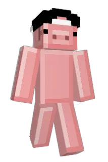iPiggy Minecraft avatar full body