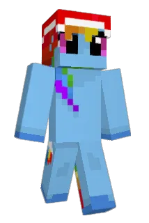 iRainbow_Dash Minecraft avatar full body