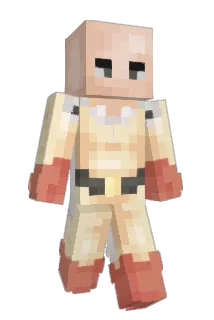 iSaitama Minecraft avatar full body