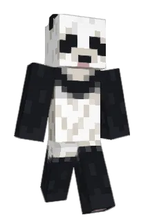 iTPanda Minecraft avatar full body