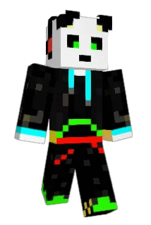 iTzPandaBenPvP Minecraft avatar full body