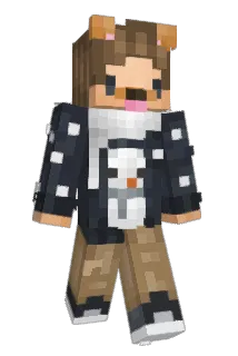 iWuff Minecraft avatar full body