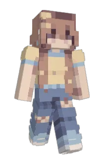 iamAchan Minecraft avatar full body