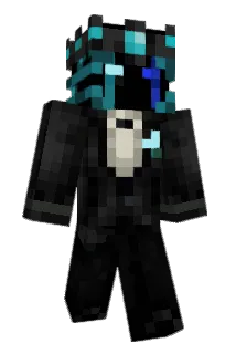 iamDark Minecraft avatar full body