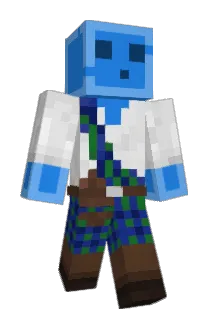 iamabadger Minecraft avatar full body