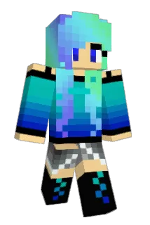 iamsnowy Minecraft avatar full body