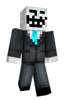 icefetching Minecraft avatar full body