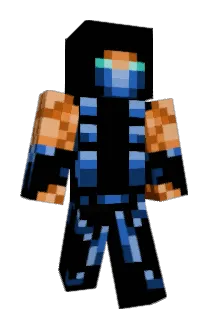 icemanAU Minecraft avatar full body