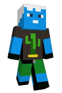 icevirus Minecraft avatar full body