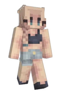 icewolft Minecraft avatar full body