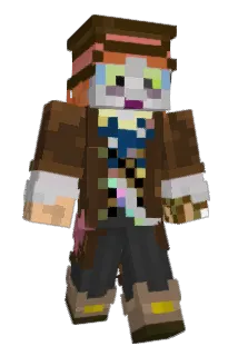 ifeeldarkblue Minecraft avatar full body