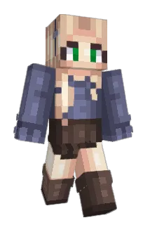 ihmisen Minecraft avatar full body