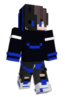 iiKORTEX Minecraft avatar full body