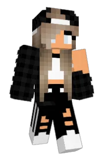 iiOmgitsAsh Minecraft avatar full body