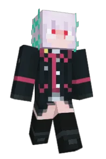 ikapoyo Minecraft avatar full body
