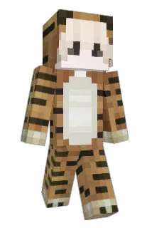 imRu Minecraft avatar full body