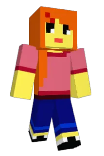 imagegirl Minecraft avatar full body