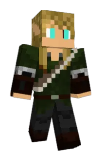 imbby Minecraft avatar full body