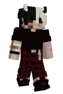 imjustseven Minecraft avatar full body