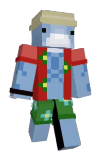 imnotadolphin Minecraft avatar full body