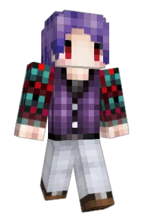in1995 Minecraft avatar full body