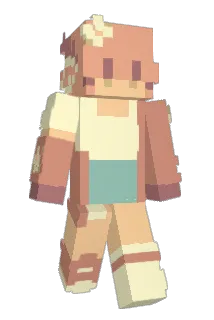 inchange Minecraft avatar full body