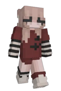 indesthetic Minecraft avatar full body