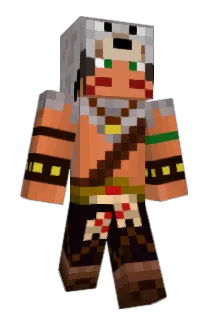 indianuan Minecraft avatar full body