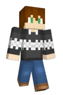 indigo_dino Minecraft avatar full body