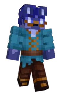indigocrayon Minecraft avatar full body