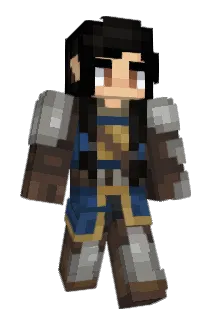 induubitable Minecraft avatar full body